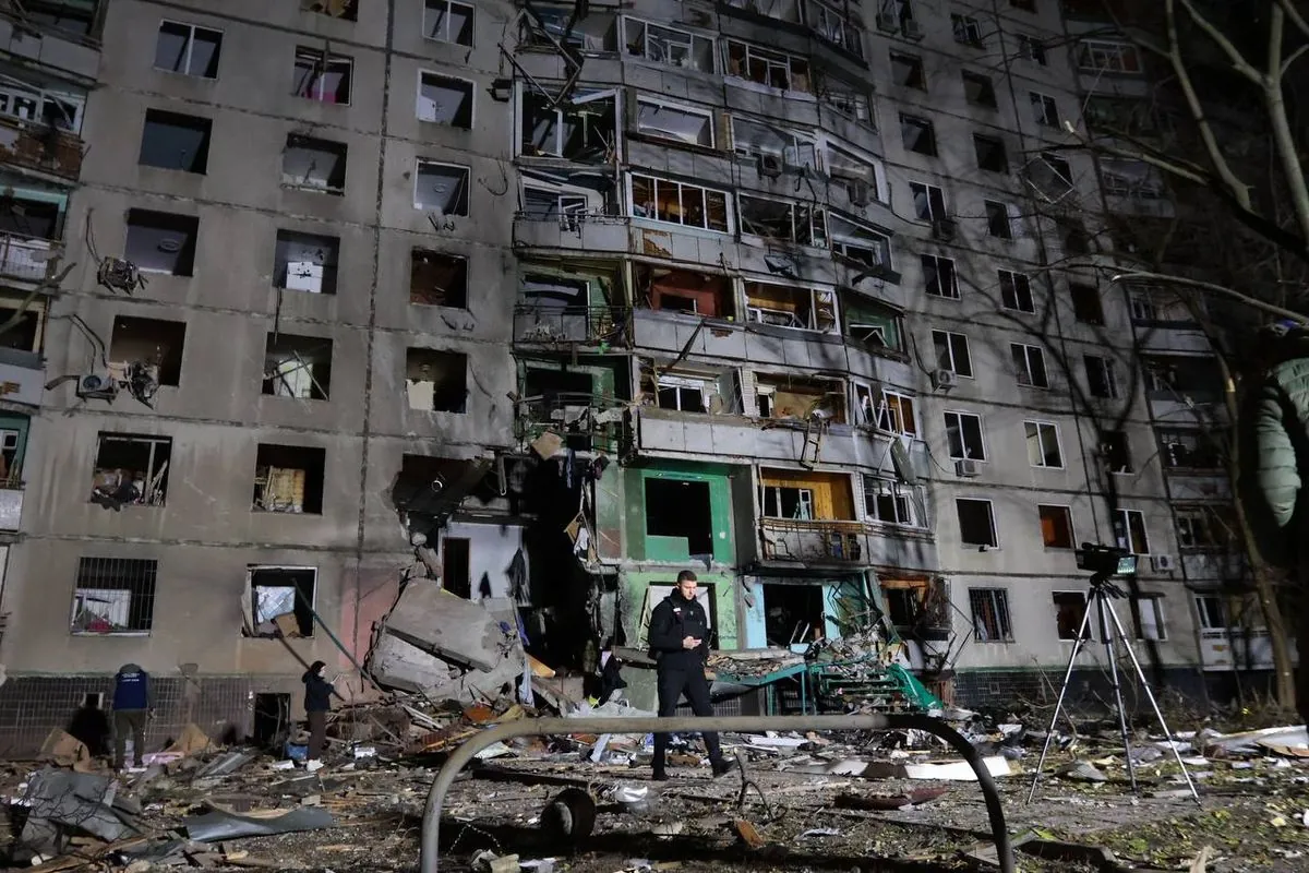 Large-scale nighttime shelling of Kharkiv: dozens of casualties and destruction