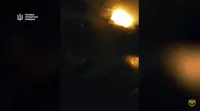 A Russian helicopter was burned at an airfield near Moscow: DIU shows video