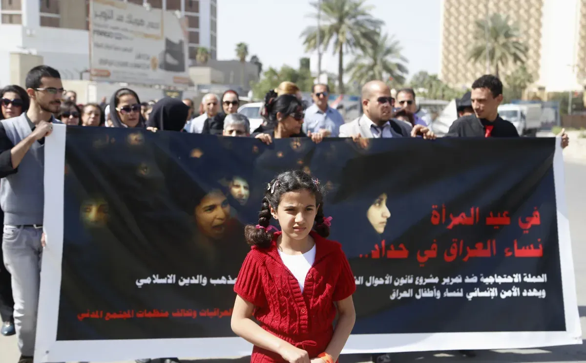 Iraq wants to allow adult men to marry 9-year-old girls Iraq wants to allow adult men to marry 9-year-old girls