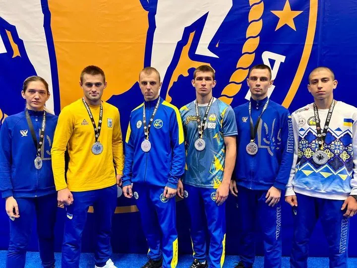 Ukrainians win silver and bronze medals at the European Championships in Thai Boxing