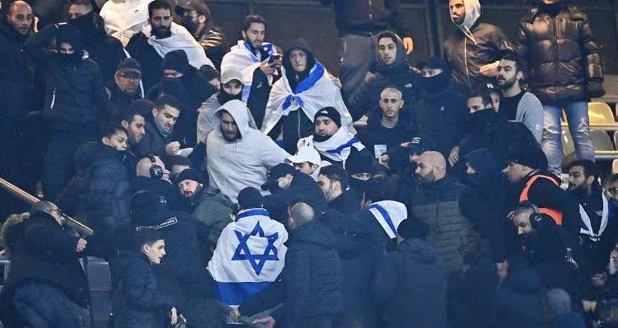 At the Nations League match in Paris, fans booed the Israeli anthem, several clashes occurred