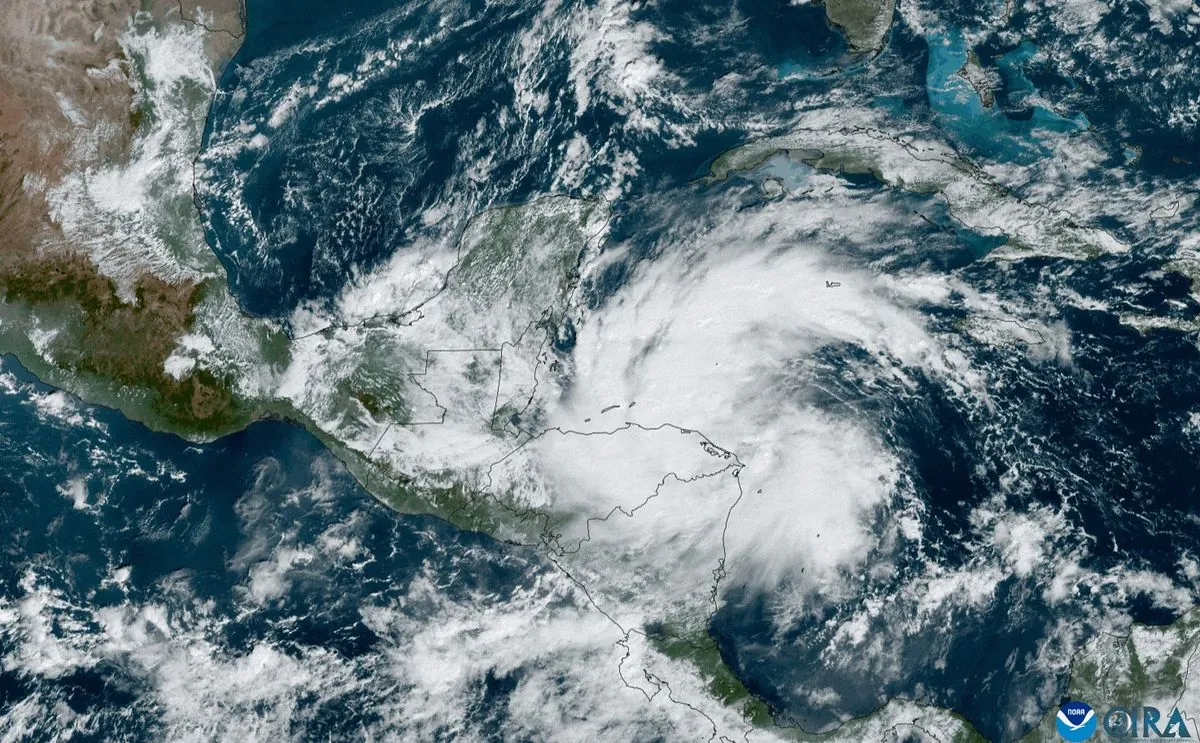 Tropical storm Sara threatens popular resorts in Central America