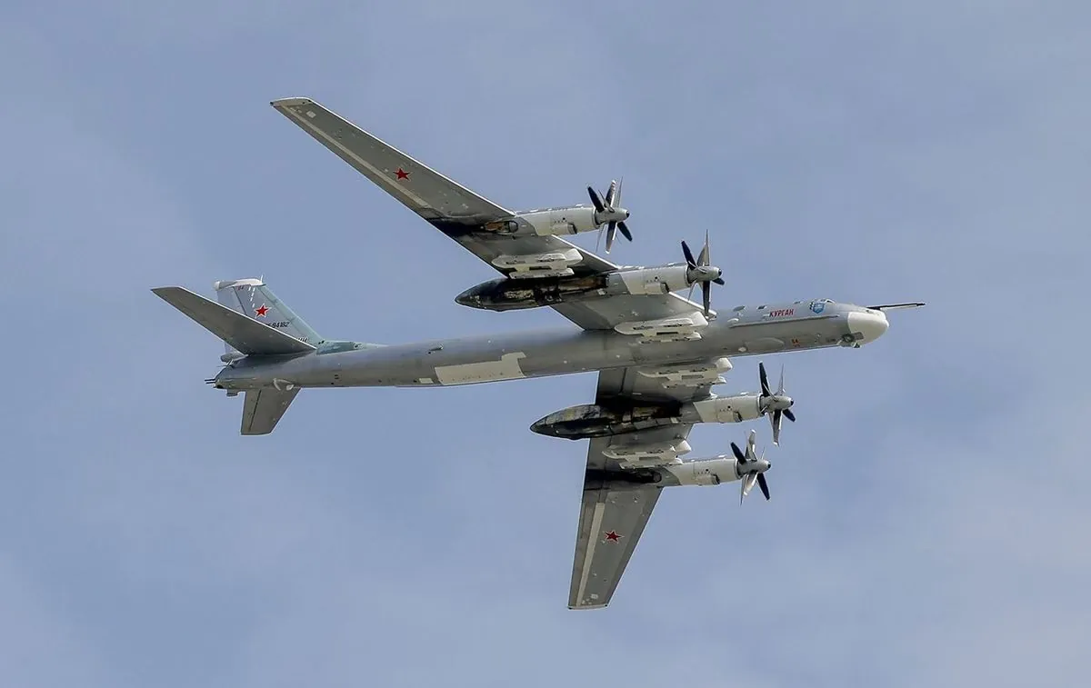 Missile launches from Russian strategic bombers were recorded