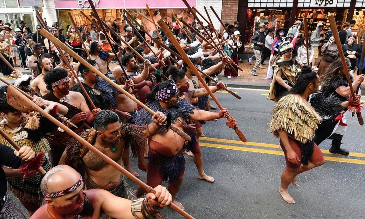 Tens of thousands of people in New Zealand protest against controversial Maori law