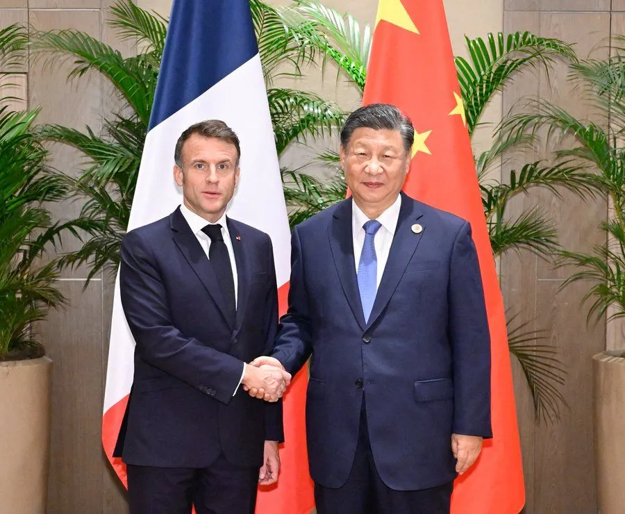 Macron says he shares with Xi Jinping “a desire for lasting peace” in Ukraine