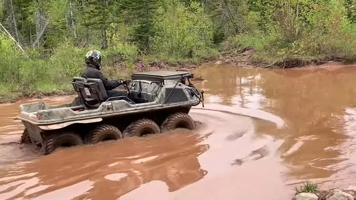 New Argo Aurora all-terrain amphibious vehicle to enter service with the Armed Forces of Ukraine