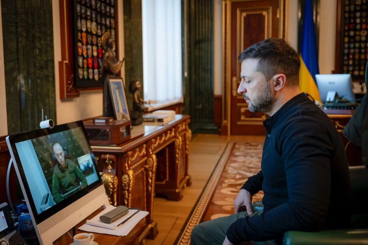 “Kurakhove direction is the most difficult now": Zelensky listens to Syrsky's report on the hottest spots on the frontline