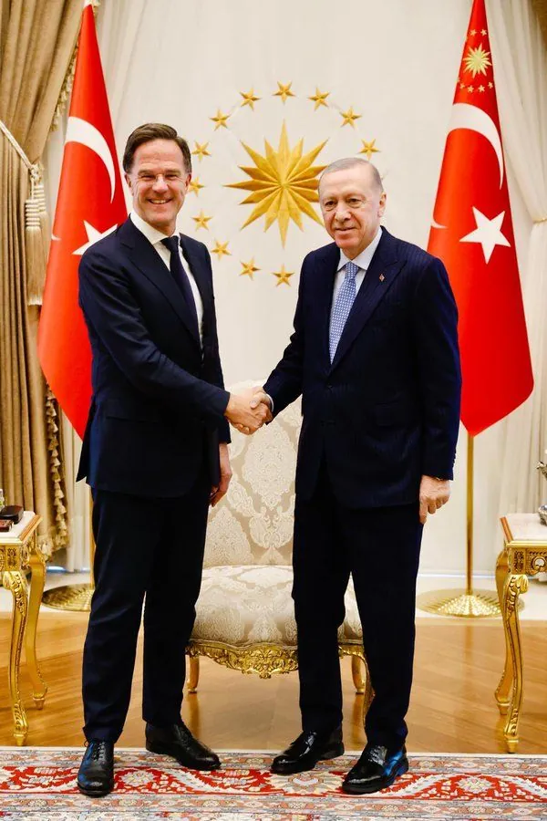 Rutte and Erdogan discuss war in Ukraine and NATO 2026 summit