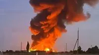 Atlas Oil depot burns in Rostov region of Russia after drone attack