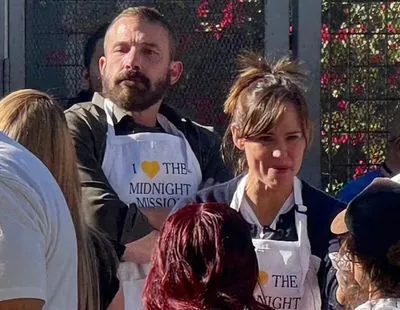 Ben Affleck spent Thanksgiving with his ex-wife Jennifer Garner