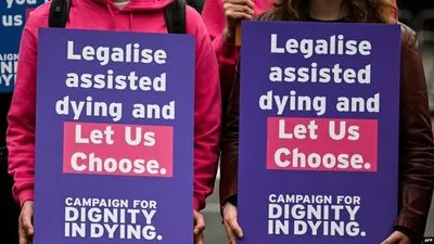 Legalized suicide: the British parliament has previously approved a bill allowing euthanasia