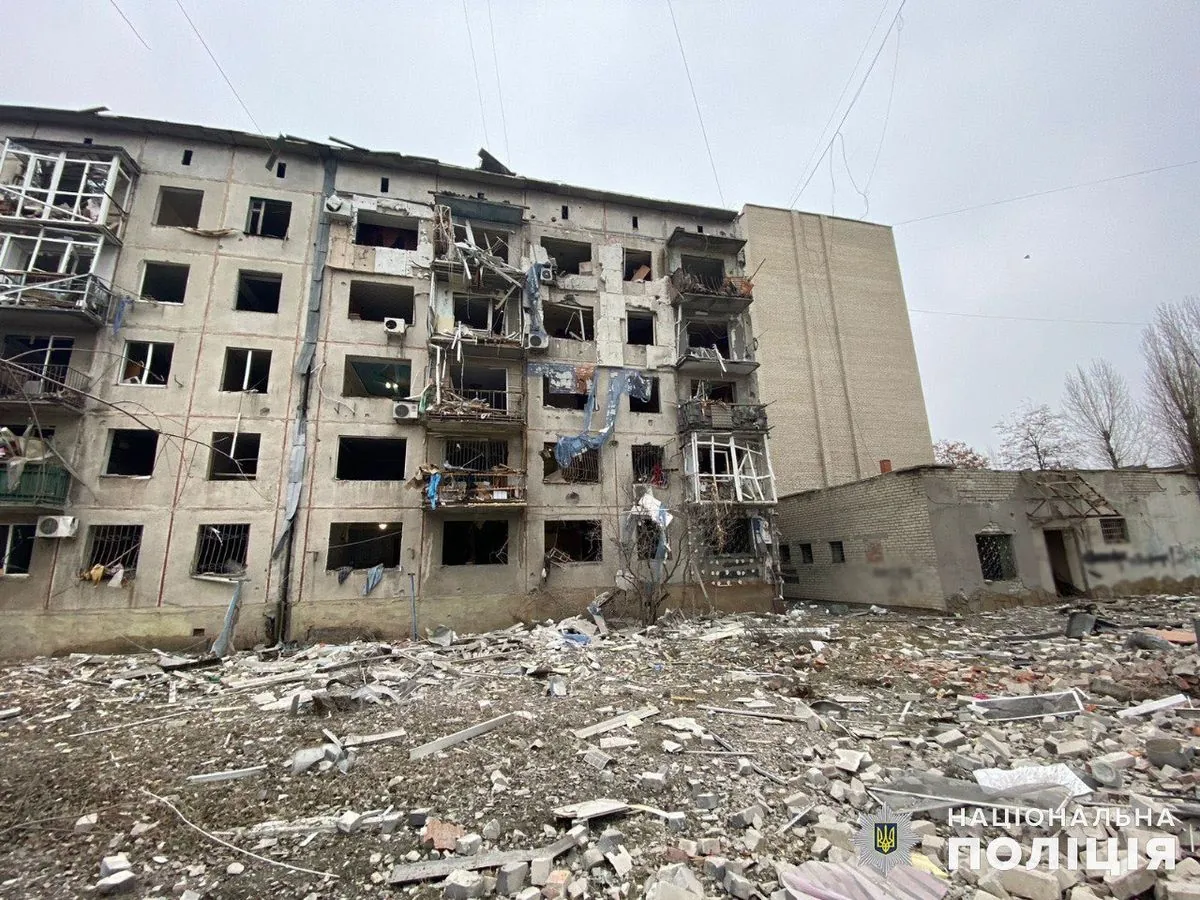 The Russian army hit a nine-story building in the Donetsk region: there are victims and wounded