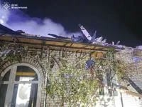 The fall of an enemy drone caused a fire in a house in the Vinnytsia region