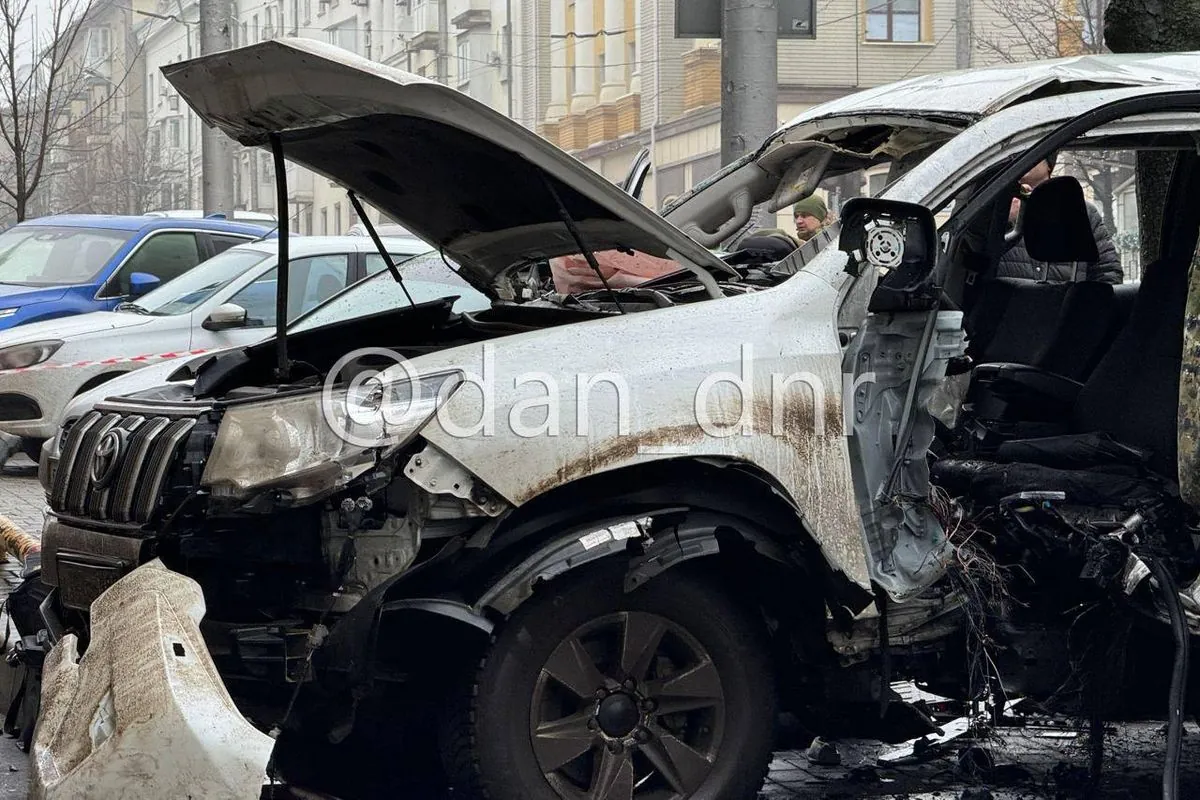 Вибух у Донецьку:  загинув начальник Оленівської колонії Євсюков - Андрющенко