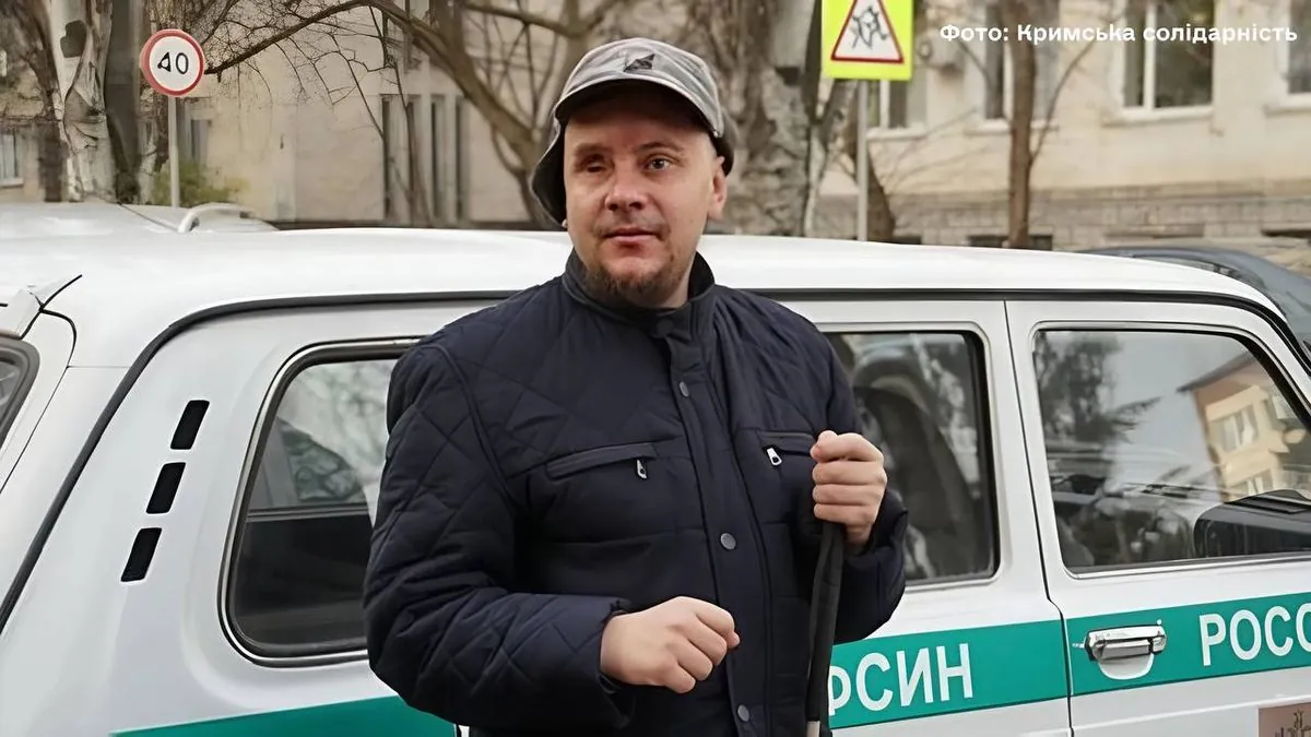 Blind Crimean political prisoner transferred from occupied Crimea to Russia - Ombudsman