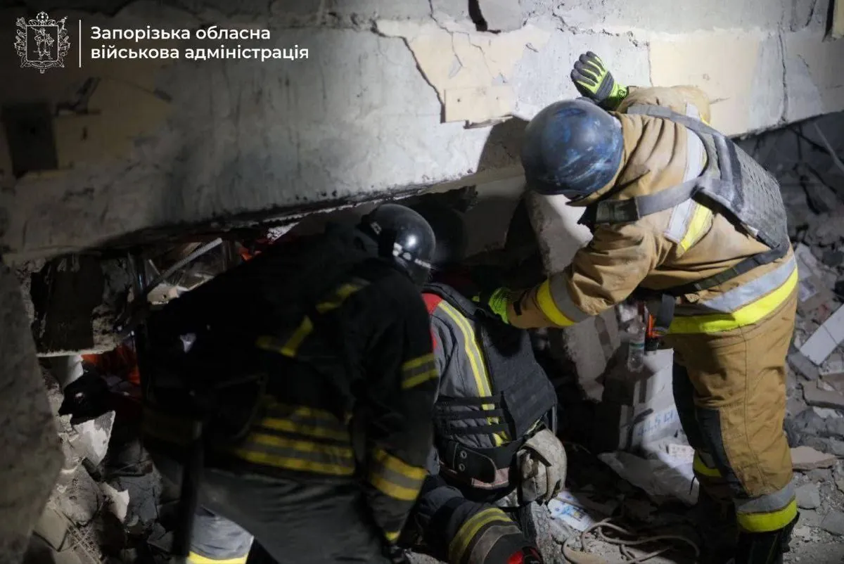 Enemy attack on Zaporizhzhia: death toll rises to ten