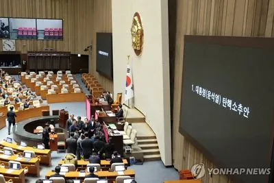 South Korean parliament votes to impeach President Yun Seok-yeol