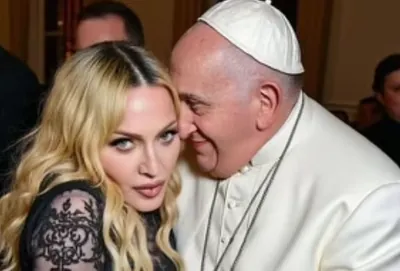 Madonna in the center of a scandal: provocative photos with the “Pope” explode social media