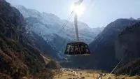 Switzerland launches the world's steepest cable car to the location of the James Bond movie