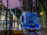 This weekend, the Polar Express starts at the Kyiv Children's Railway