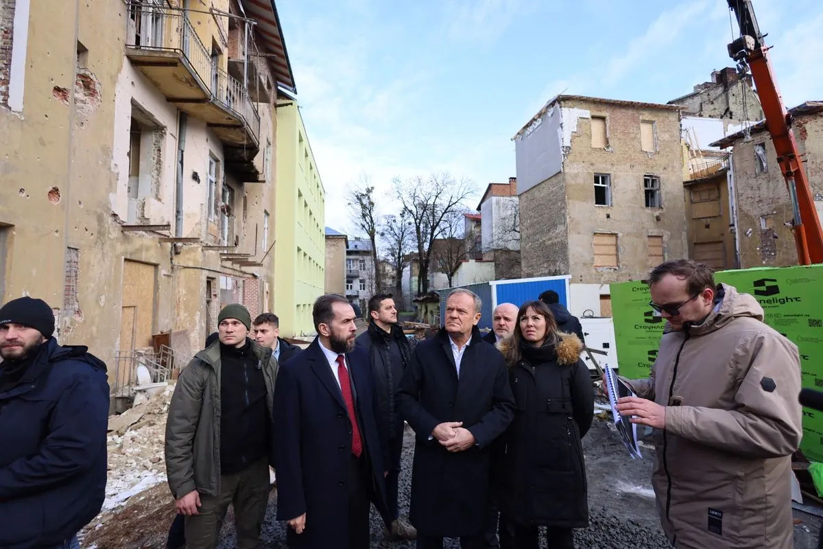 Poland to restore historic villa in Lviv after Russian missile strike