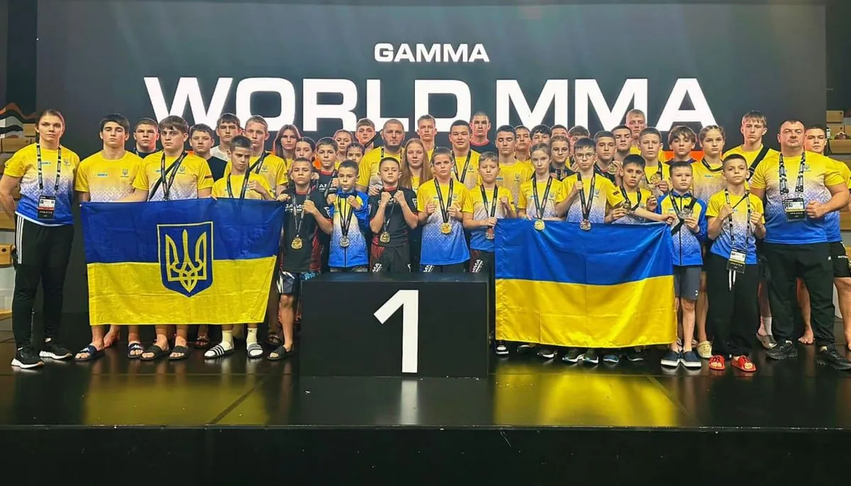 Украинские юниоры стали чемпионами мира по смешанным единоборствам GAMMA