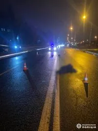 In Kharkiv region, a driver killed a woman pedestrian in the wrong place