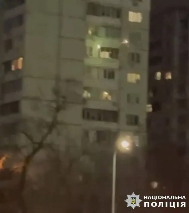 Man detained in Kyiv for launching fireworks from a window