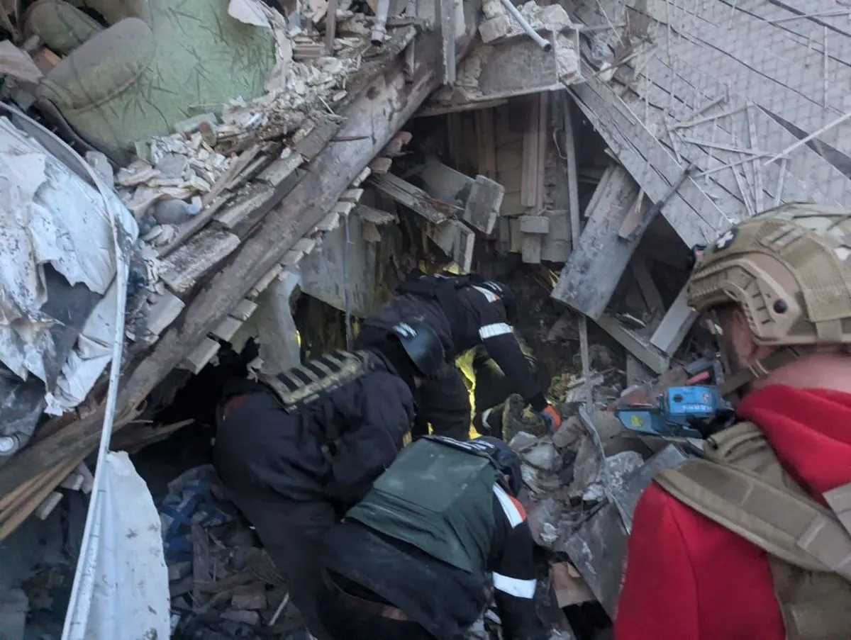 One more person rescued from the rubble in Kryvyi Rih