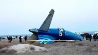 The flight of the Azerbaijan Airlines plane over the shooting zone was recorded before the crash