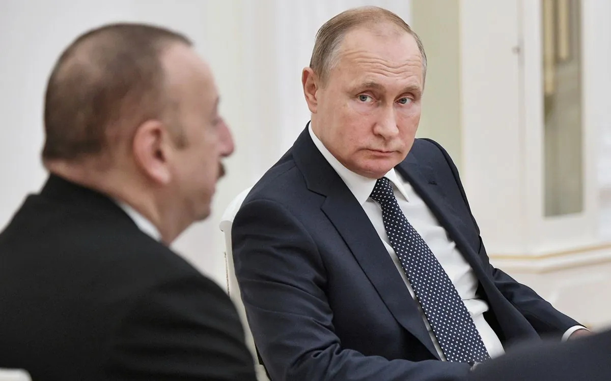 Putin apologizes to Aliyev for crash in Russian airspace