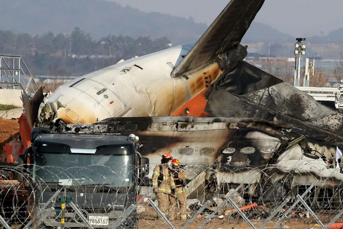 Після авіакатастрофи в Кореї ще один літак Jeju Air мав проблеми з шасі. Безпеку польотів у країні перевірять 