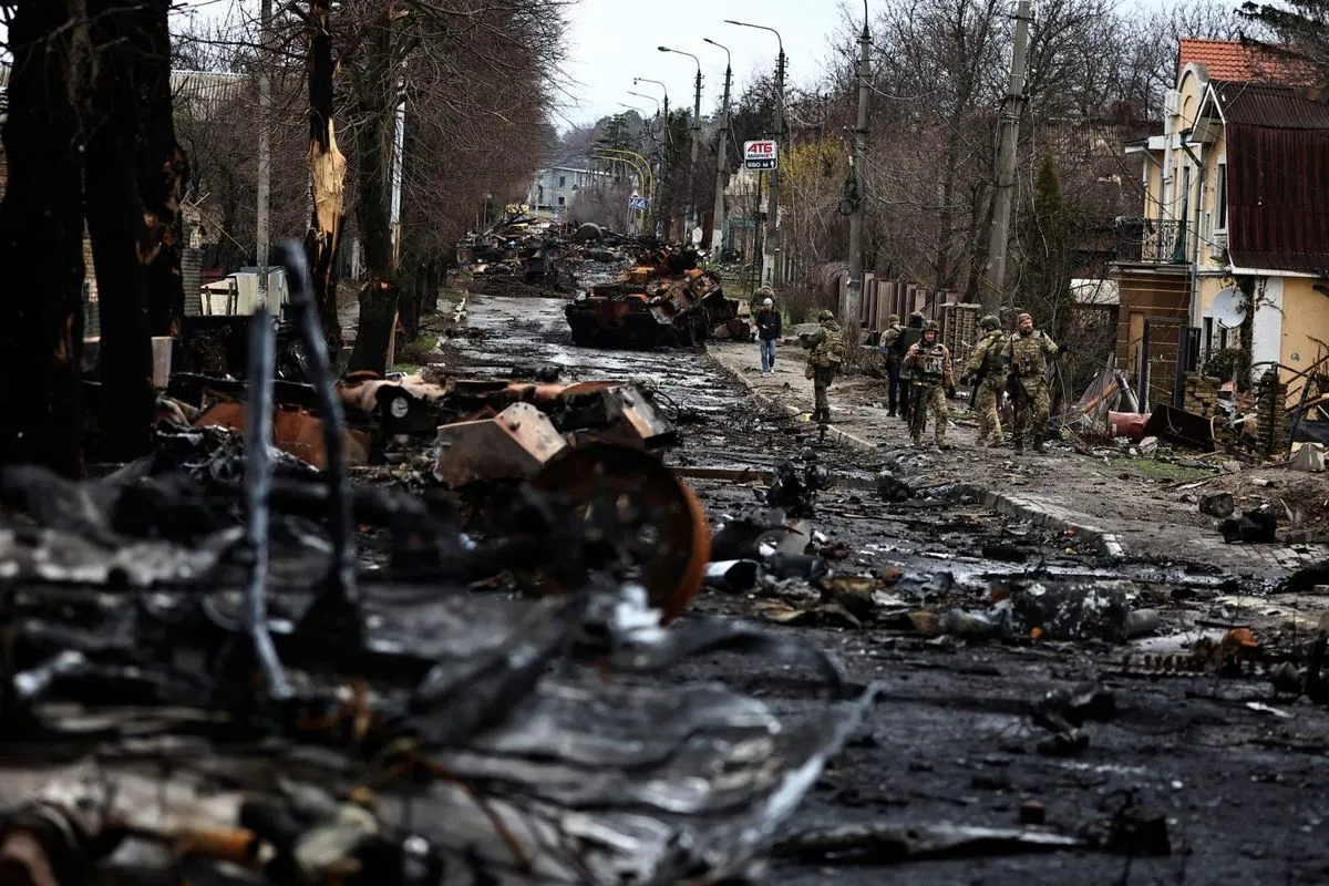 Віддав наказ вбити у Бучі "жінку з червоним манікюром": встановлено особу командира рф