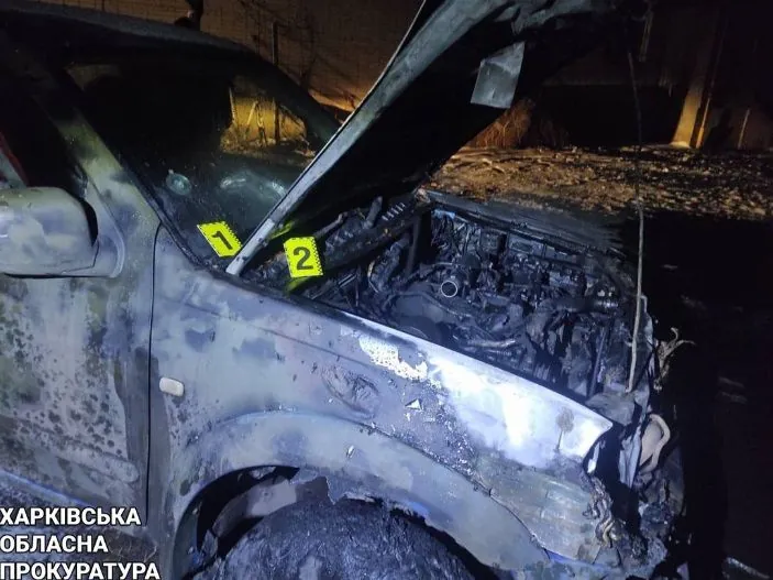 Правоохоронці затримали групу паліїв автомобілів військових у Києві та Харкові