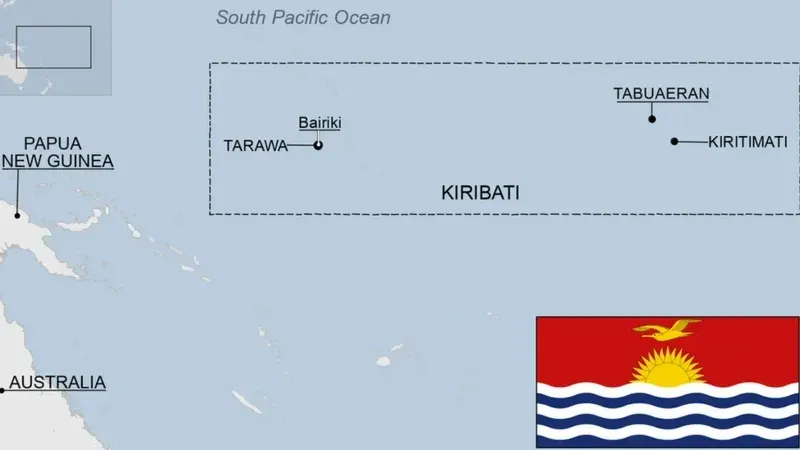 Святкування розпочалися: Кірибаті першою у світі зустріла 2025 рік