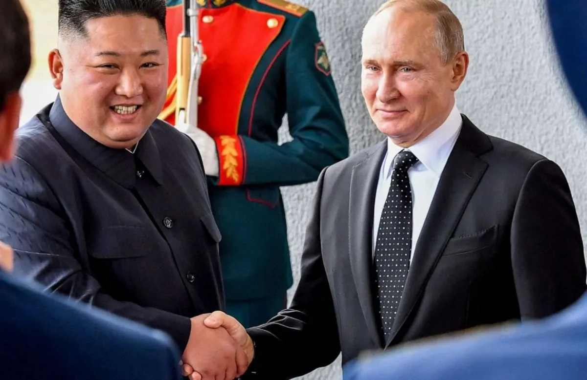 Kim Jong-un calls Putin “closest friend”