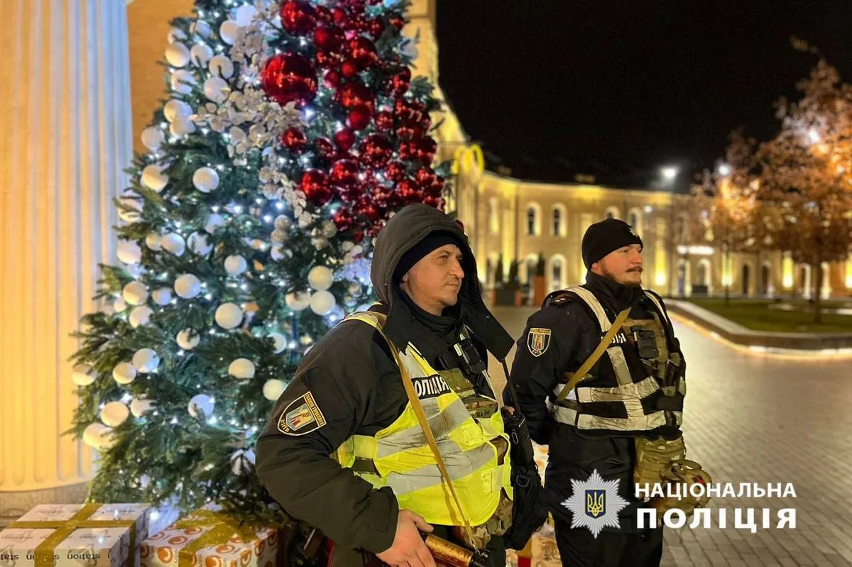 Reinforced police patrols to be deployed in Kyiv on New Year's Eve