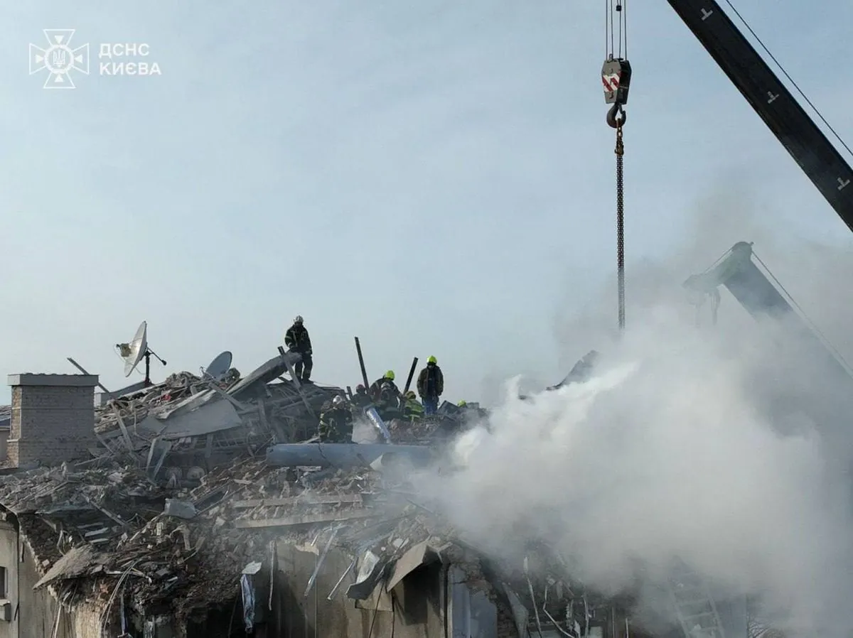 У Києві вже двоє жертв ворожої атаки БПЛА 
