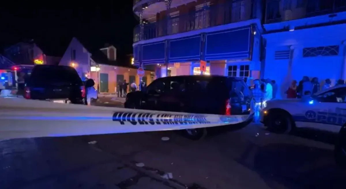 New Orleans reports casualties after car drives into crowd on popular Bourbon Street