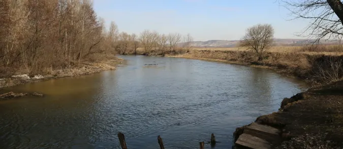 Russians try to cross the Oskil River in Kharkiv region Russians try to cross the Oskil River in Kharkiv region
