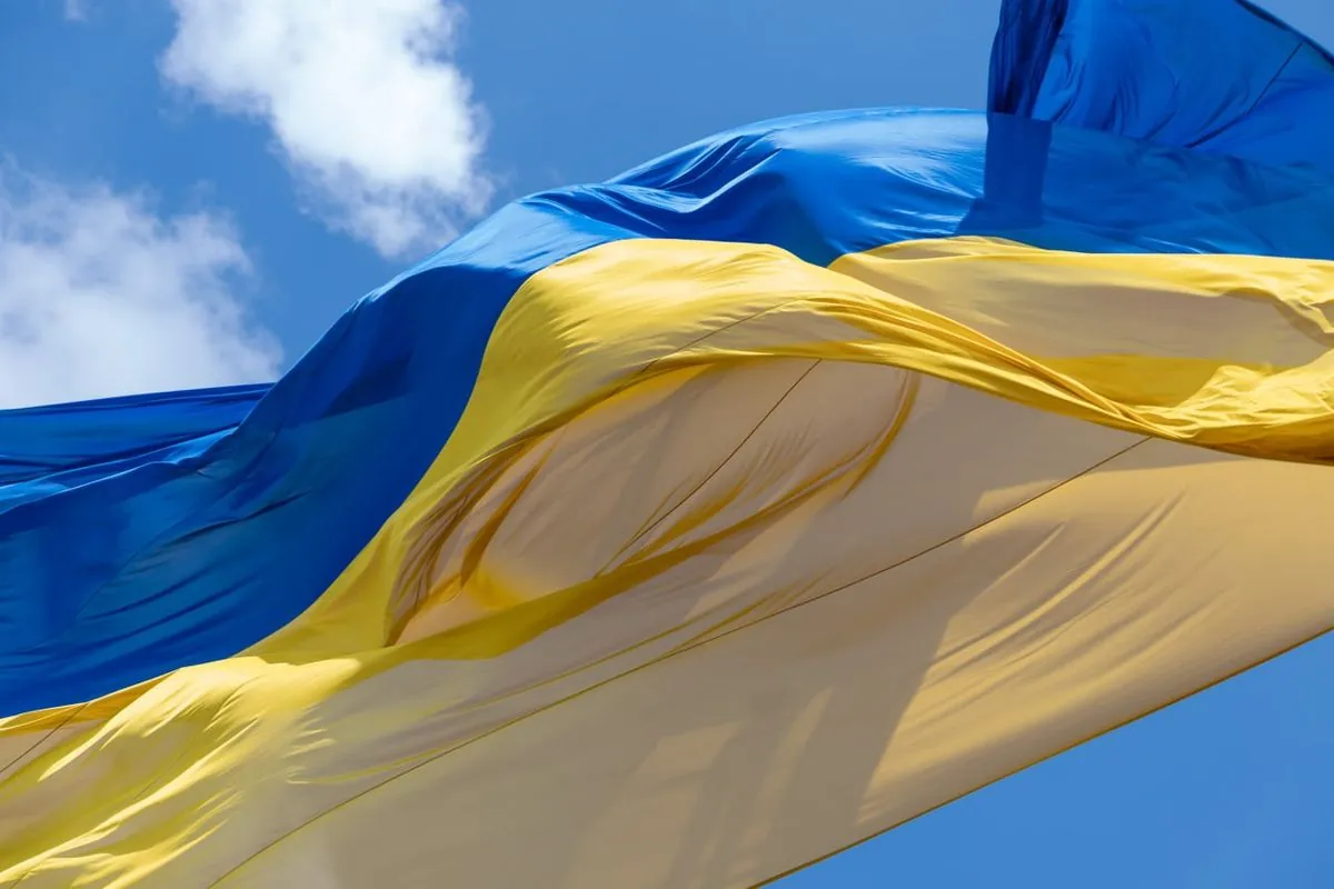 Ukraine's national flag temporarily removed in Kyiv