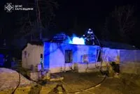 Fire extinguished at Kharkiv cemetery: what happened in the outbuilding