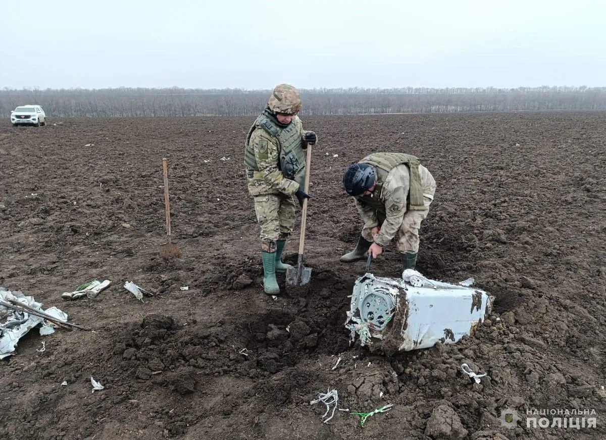 На Кировоградщине обезвредили неразорвавшуюся боевую часть российской ракеты