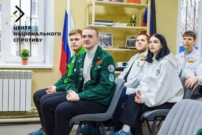 Russians open another youth propaganda center in occupied Makiivka