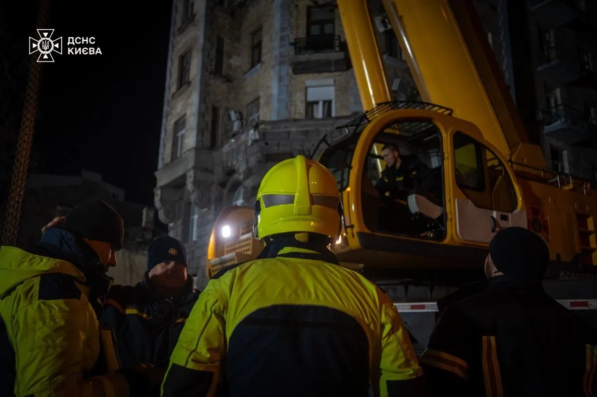 Debris is still being cleared in Kyiv's Pechersk after the Russian attack: what has been done so far