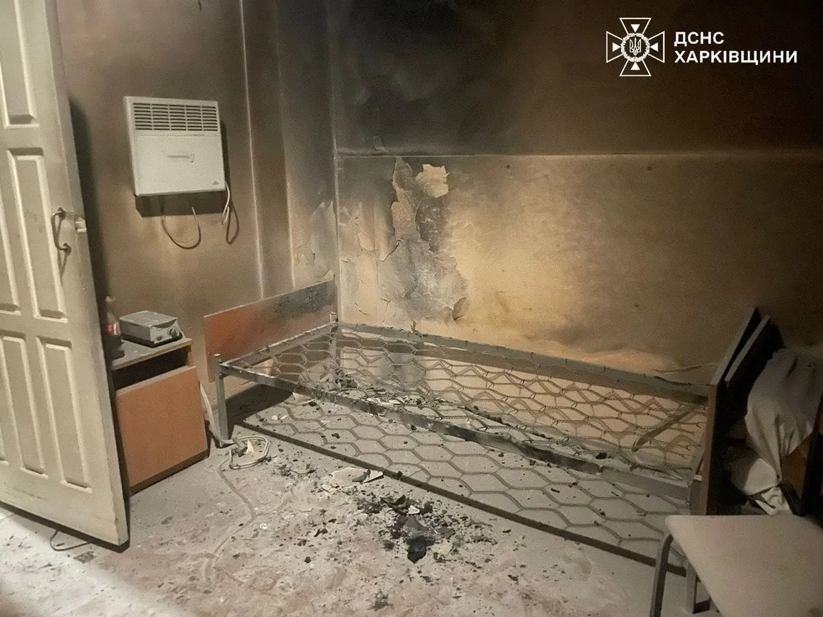 A neuropsychiatric boarding school burns down in Kharkiv region: 6 people injured