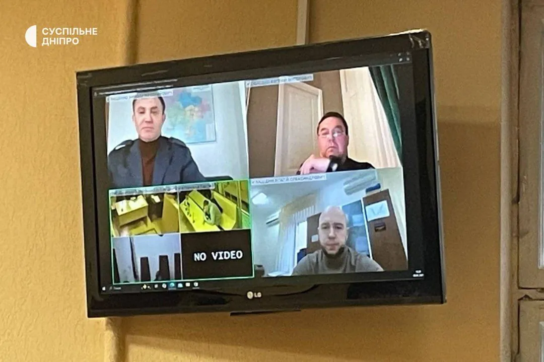 Tishchenko appeared in court via video link after missing hearings