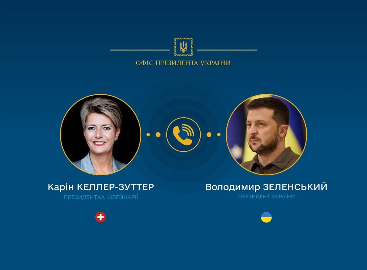 Зеленський провів першу розмову з новою Президенткою Швейцарії: що обговорили