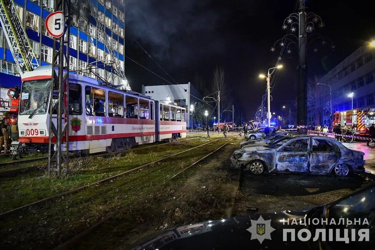 Удар рф по Запоріжжю: у Нацполіції повідомили про 63 потерпілих