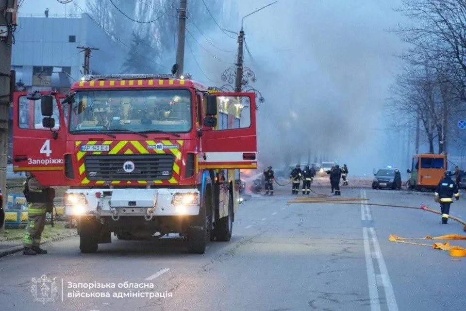 Атака рф по Запорожью 8 января: 13 человек погибли, количество раненых возросло до 113